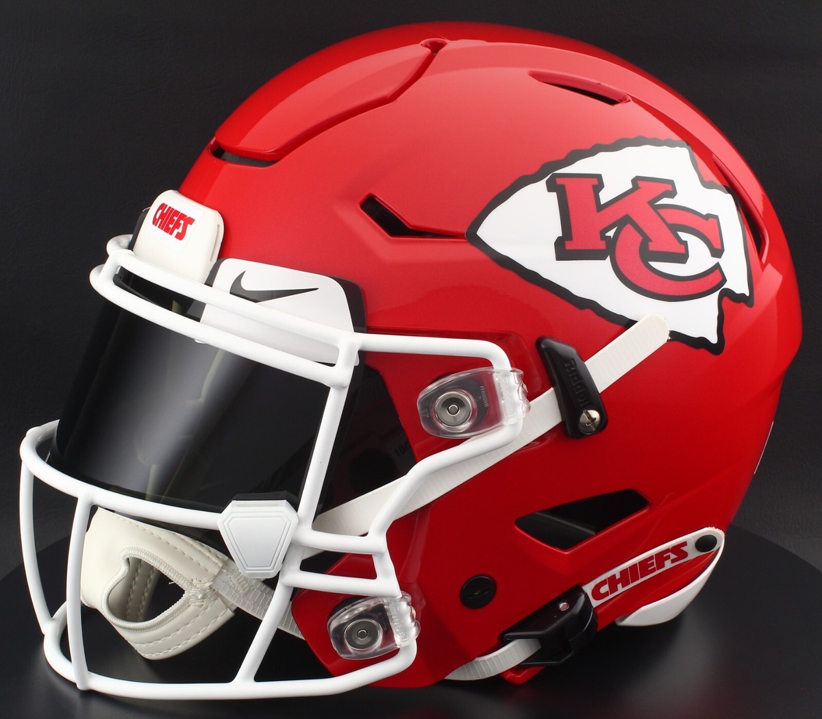 canton chiefs football helmet KANSAS CITY CHIEFS NFL Riddell SPEEDFLEX Authentic Gameday Football Helmet
