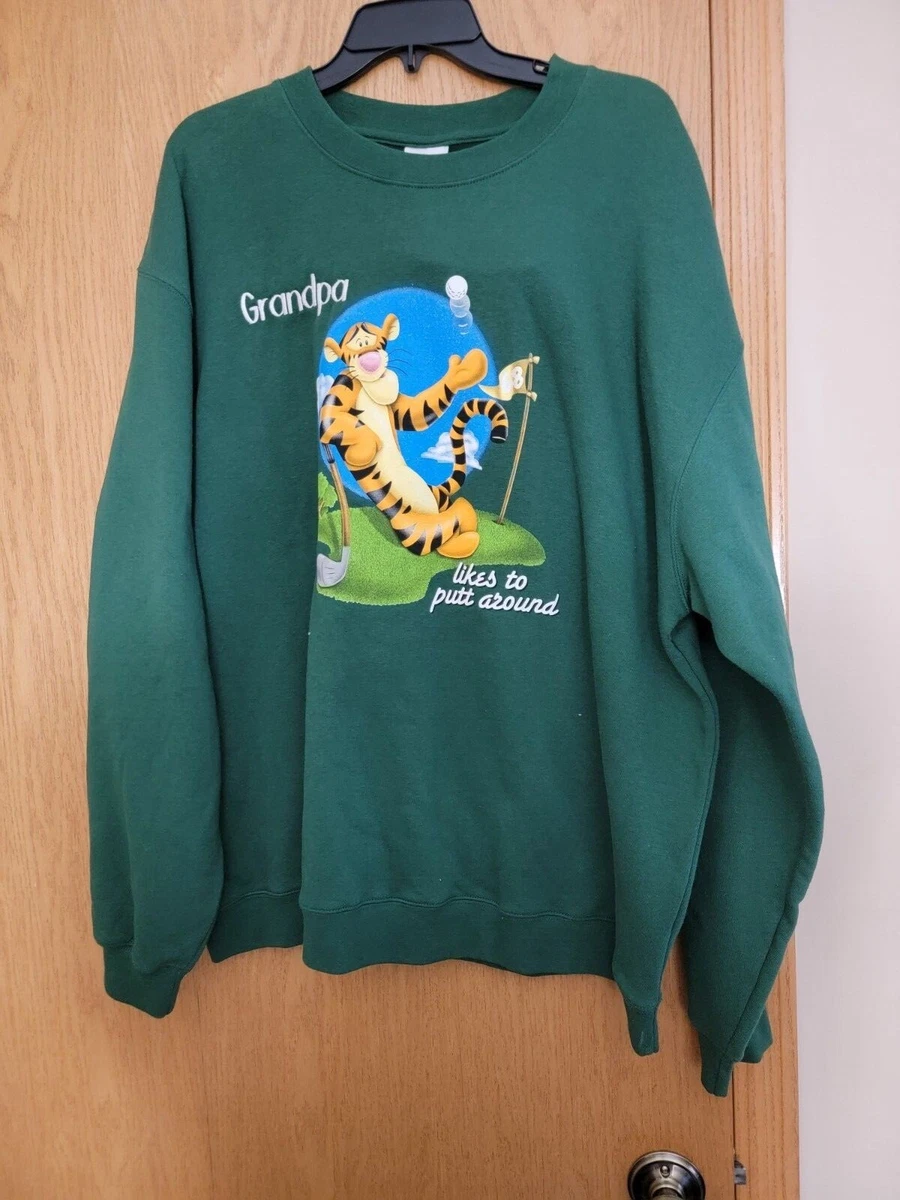 Grandpa crew neck sweater top