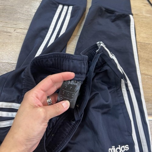 Vintage Adidas Tapered Cuff Soft Track-Pant Jogginghose Gr. M Unisex Blau - Bild 5 von 5