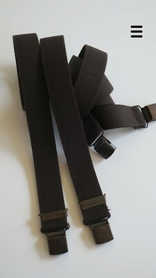 X-Hosenträger braun sehr stabil und robust - handmade @ebel-heine