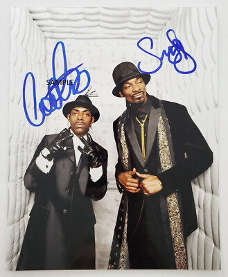 COOLIO SNOOP DOGG REPRINT AUTOGRAPHED 8X10 SIGNED PHOTO MAN CAVE