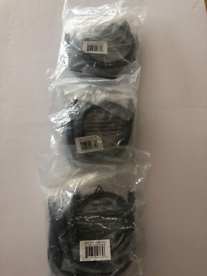 3ea Cat5 3ft 10pk Black  Total of 30