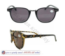 MEN'S WOMEN'S READING SUNGLASSES Quality Classic Lightweight 150-300 UV CLEANED
