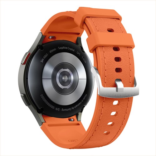 For Samsung Galaxy Watch FE 7 6 5 4 PU Leather Silicone Classic Adjustable Strap - Picture 15 of 64