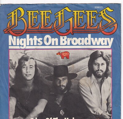 7'' Single - Bee Gees - Nights on Broadway