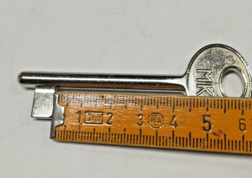 CHIAVE AGB PATENT MK NICHELATA PORTA INTERNA - Foto 3 di 9
