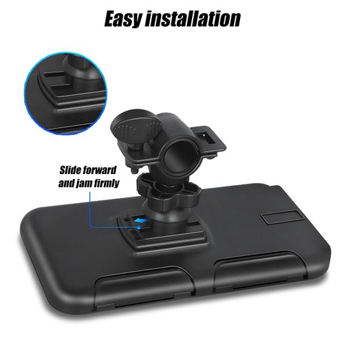 Handy Halterung Fahrrad Wasserdicht Motorrad Tasche Smartphone Halter Universal - Zdjęcie 10 z 10