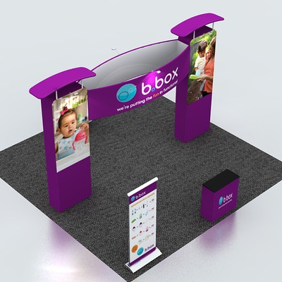 20ft Portable Exhibit Booth Trade Show Displays Events Environment All Included