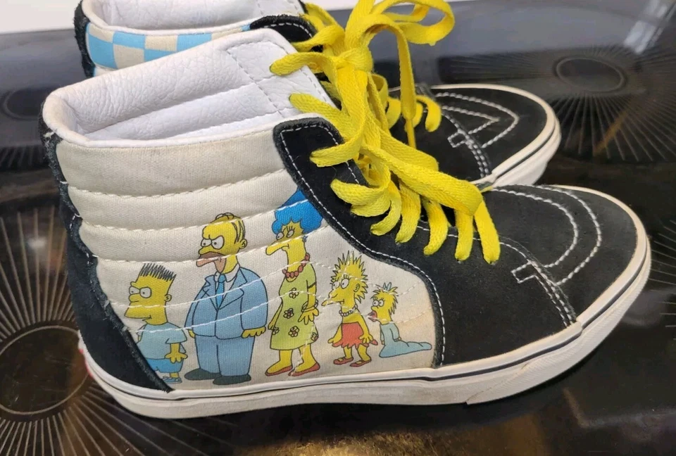  VANS Los Simpson x Sk8 - Top alto (GENIAL) Foto 2 de 4