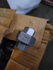 QTY 45-- SMITH-COOPER PIPE FITTING -304 STAINLESS STEEL-CLASS 150 UNION-1/8''