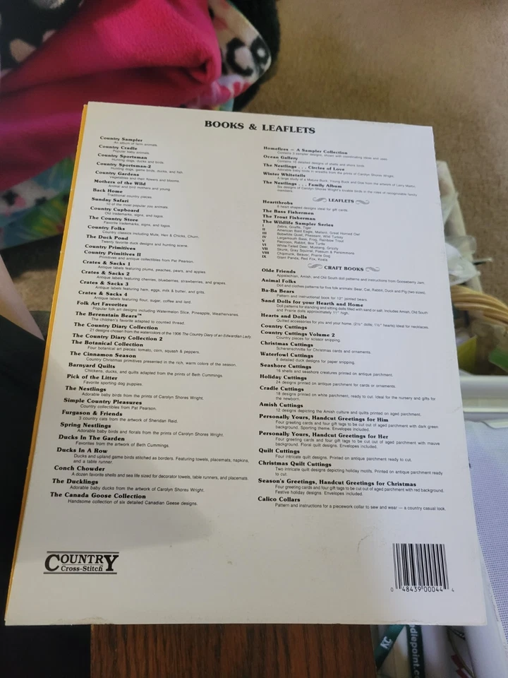 Bi-level Wood Ducks Cross Stitch Pattern from Country Crafts - Image 2 of 2