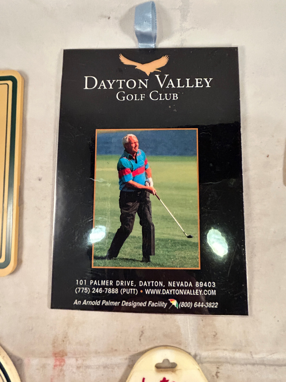 Lot of 6 US Golf Club Bag Tags, No Straps eBay