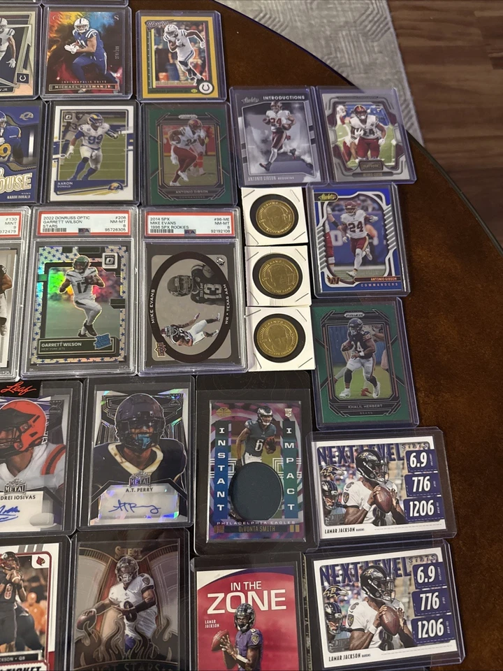 Huge Football Cards Collection, Graded Rookies & Autos, No Huddle SP, 1 Of 1, SP - Image 4 of 4