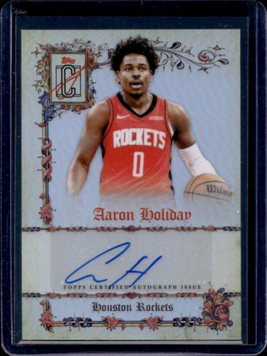 2025 Topps Signature Aaron Holiday Base (RAW)