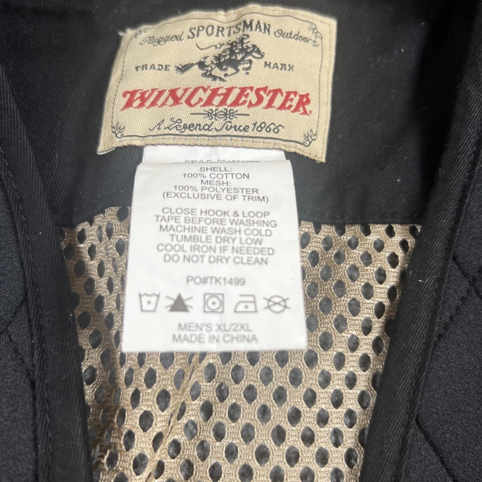 Winchester Mesh Shooting Vest Skeet Trap Clay Pockets Size: XL/2XL Hunting EUC - Image 3 of 4