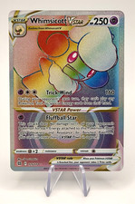 Whimsicott VSTAR 175/172 Near Mint Rainbow Rare Brilliant Stars Pokemon TCG on eBay