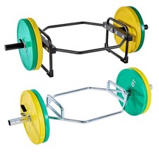Hex Trap Bar 2" Olympic Weightlifting Training Barbell Squats Deadlift Equipment