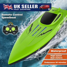 Waterproof Remote Control Boat Sailing Boat Wireless Speedboat Toy Kids Toy