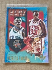 2019-20 NBA COURT KINGS ACADEMY OF FINE ARTS INSERT PATRICK EWING KNICKS #23