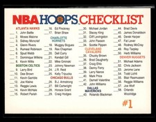 1991-92 Hoops Checklist #1: 1-114 #328