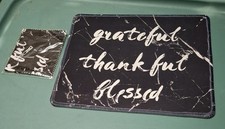 Mouse Pad With Screen Wipe 20x8