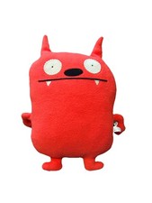 Vintage Ugly Dolls Dave Darinko 15" Red Plush Stuffed Toy 2011 Pretty Ugly