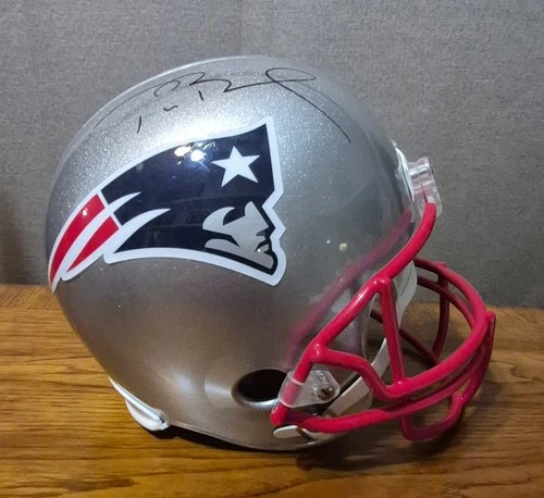 Tom Brady Signed Autographed Full Size Patriots Replica Helmet Fanatics