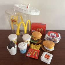 Vintage 2003 McDonald's Collectors Play Food Toy in Drink Cup with 25 Pcs