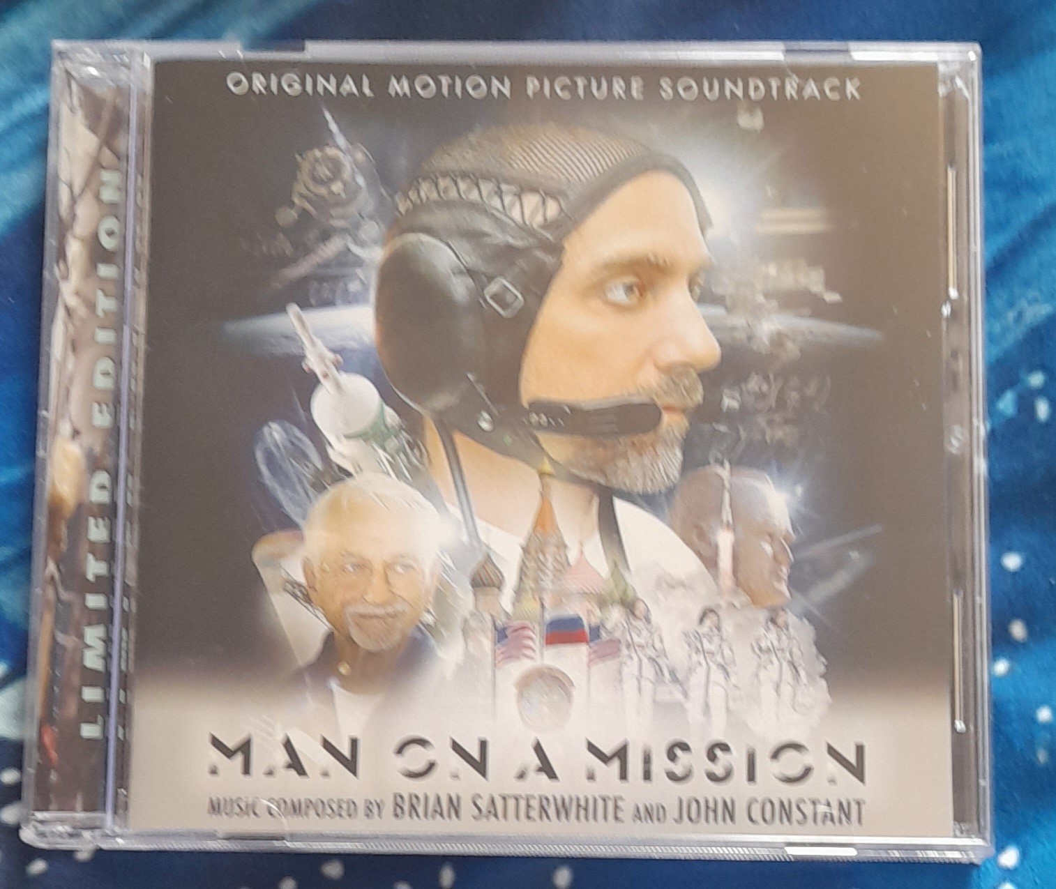 MAN ON A MISSION - SOUNDTRACK / SCORE (CD-2010) BRIAN SATTERWHITE  JOHN CONSTANT