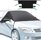 Windscreen Cover Window Screen Frost Ice Snow Sun Dust Protector for Car Van SUV