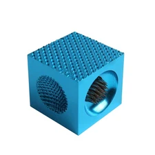 Cue Tip Cube Tool for Billiards Multi-Function Scuff Shape Aerator Compact