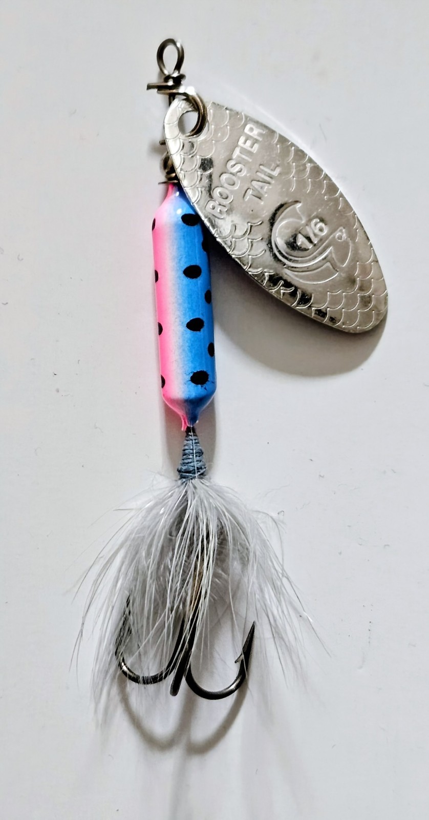 (7) Worden's Rooster Tail Inline Spinners 1/6 oz 2-1/2" 7 Colors In Set New  - Image 17