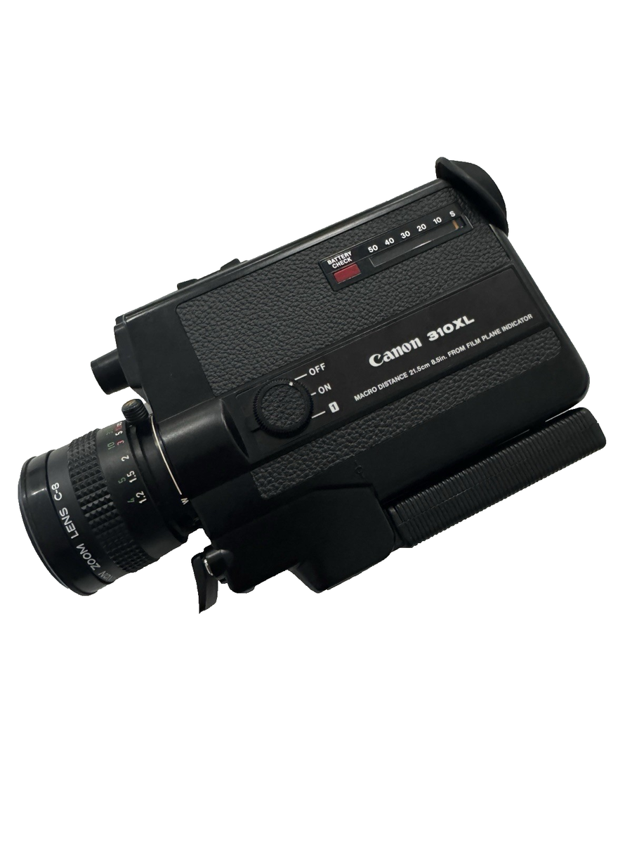 Canon 310XL Super 8 Movie Camera Zoom 8.5-25.5mm F/1 Lens | eBay