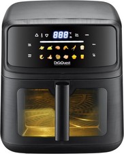 DIGIQUEST Friggitrice ad Aria 10 Litri DOROTEA 10 | 2100W | DOPPIA RESISTENZA