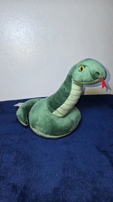 Wizarding World  Harry Potter Noble Collection Slytherin Snake Plush Green