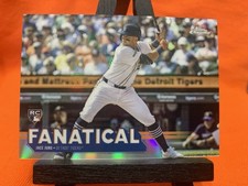 Jace Jung 2025 Topps Cromo Fanático Inserto #FAN-25 Estuche Tigres ¡Éxito!!