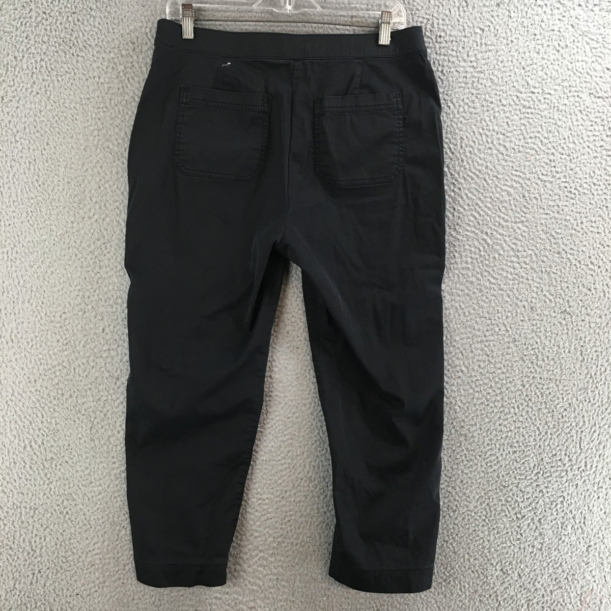 Zenergy by Chicos Cargo Pants Womens 1 Straight Leg High Rise Zip