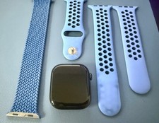 Apple Watch Series 10 GPS Cell 46mm Jet Black Aluminum Case w/ Ink 2 Bands