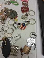 25 PLUS KEY CHAINS NEW SOME HAVE TAGS
