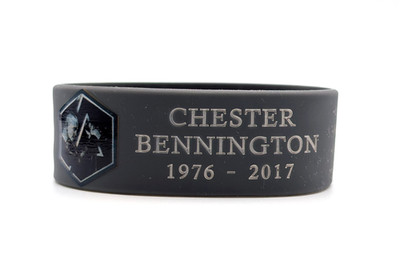 CHESTER BENNINGTON - Memorial Wristband Linkin Park Rock Music Bracelet Punk NEW