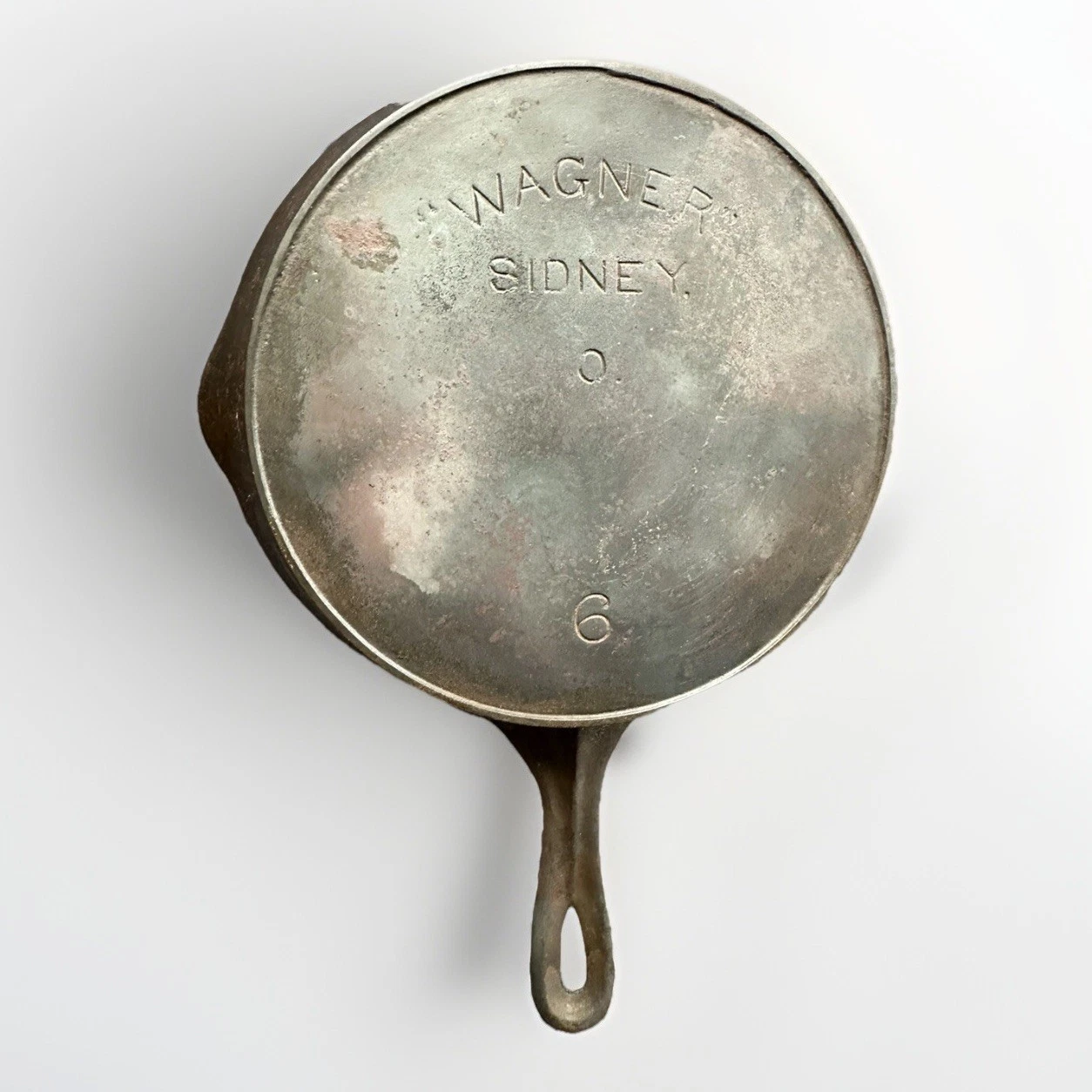 Antique Wagner Sidney -0- Cast Iron Double Spout Fry Pan w/Heat Ring
Opens in a new window or tab