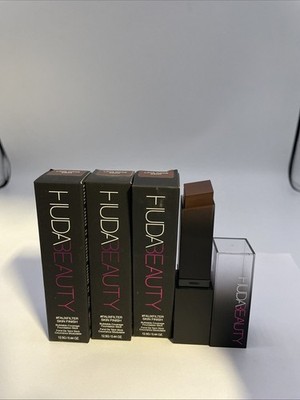 (3)Huda Beauty Fauxfilter Skin Finish Foundation Stick 590R .44 oz