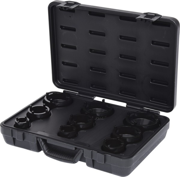 KS Tools 450.5000 Nutmuttern-SchlüSsel-Satz, Zapfen Aussen Liegend, 9-Tlg-image