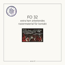FO 32 Extra Hart Arbeitendes Rastermaterial F...