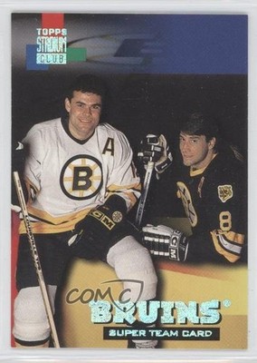 1994 Stadium Club Super Team Redemption Boston Bruins Cam Neely Adam Oates 0f2