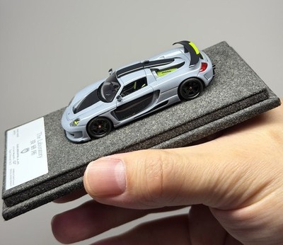 1:64 Laboratory Gray Gemballa Mirage GT Sports Model Diecast Resin Car