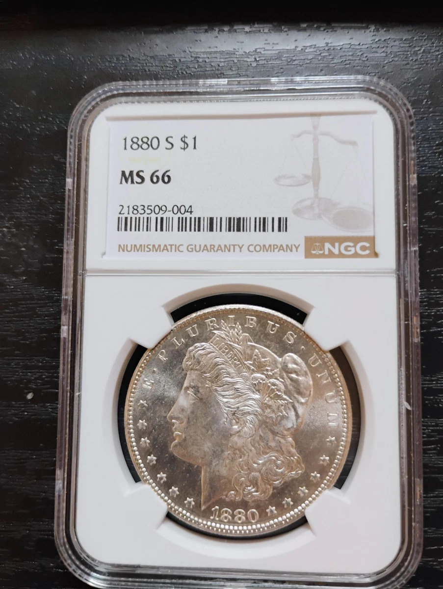 MS 66 Graded 1880 Year Morgan US Dollars (1878-1921) for sale | eBay