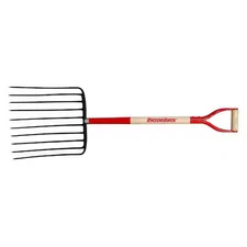Razor-Back 76125Gr Ensilage Fork, D-Grip Handle, 30In.Lhandle