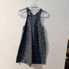 Zara Baby Girl Romper / Overall Cotton Blue 9-12 Months