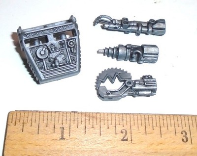 GI Joe Figure Accessory  2008 Cobra BAT B.A.T. V18  Backpack and Arm Attachments